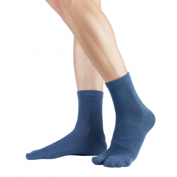 Obrázok pre KNITIDO ponožky Tabi Ankle Dull Blue