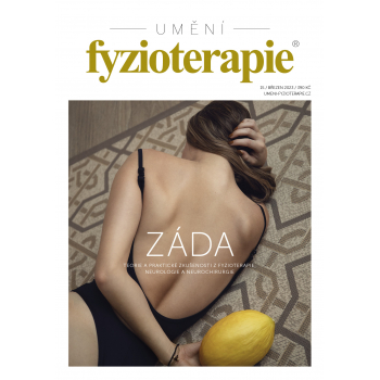 Obrázok pre Umění Fyzioterapie č. 15 - Záda (časopis)